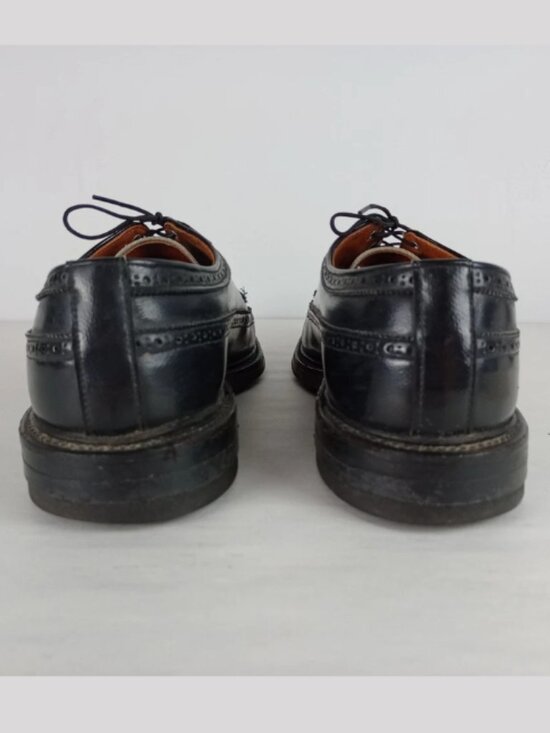 Thom Mcan Du Pont Corfam Men\'s Size 9 D Black Oxford Dress Lace Up Shoes main image 10